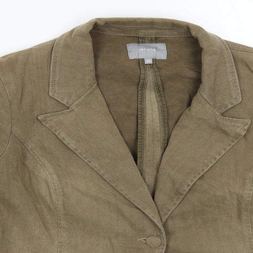 Per Una Womens Beige   Jacket Blazer Size 12