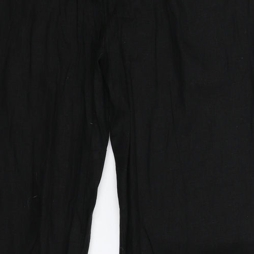 George Womens Black   Trousers  Size 16 L27 in