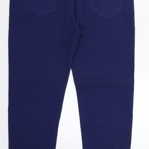 Preworn Womens Blue   Trousers  Size 34 in L29 in