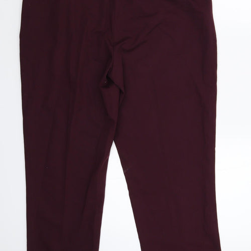 George Womens Brown   Dress Pants Trousers Size 32 in L27 in