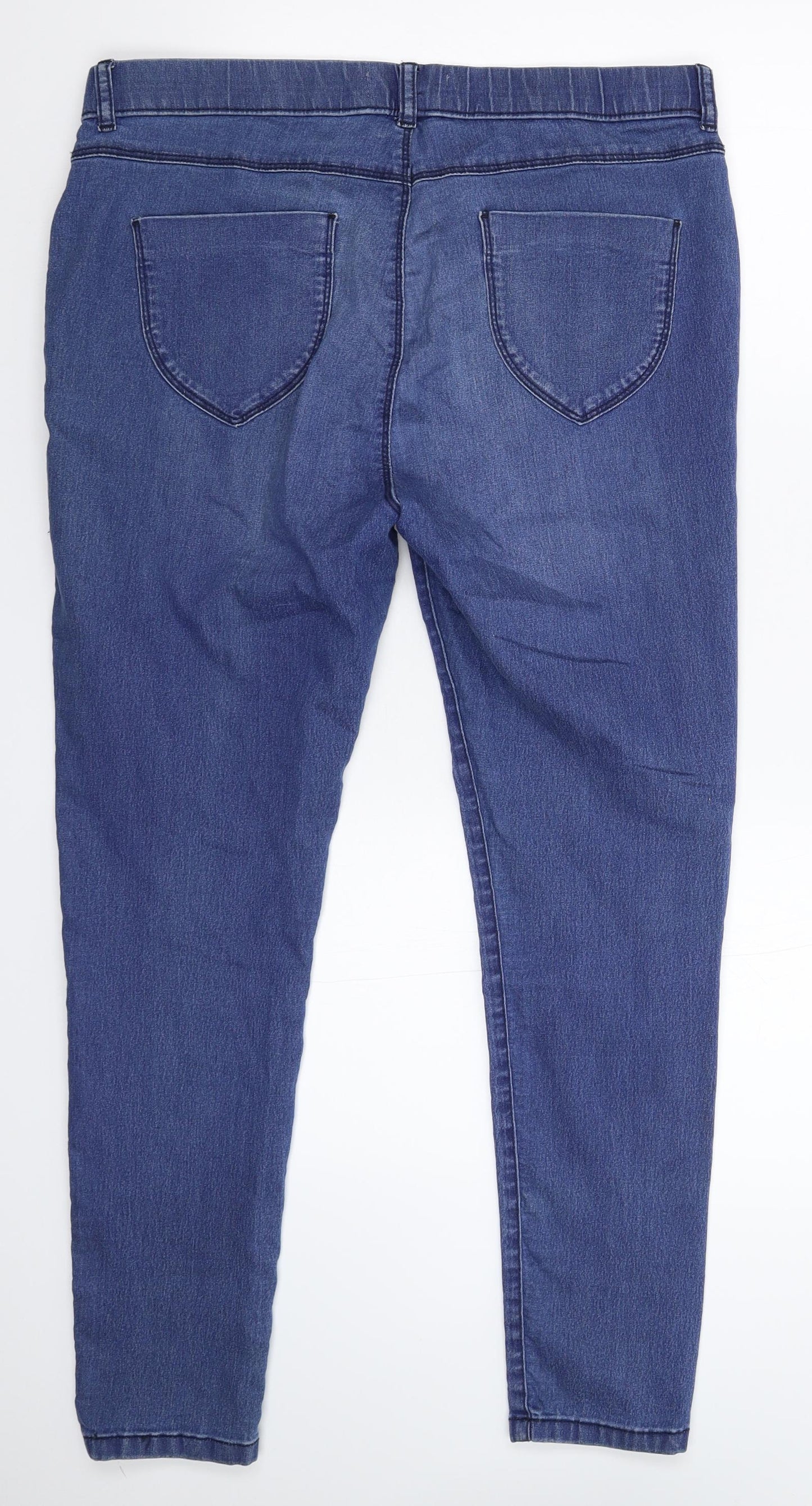 Dorothy Perkins Womens Blue  Denim Jegging Jeans Size 16 L27 in
