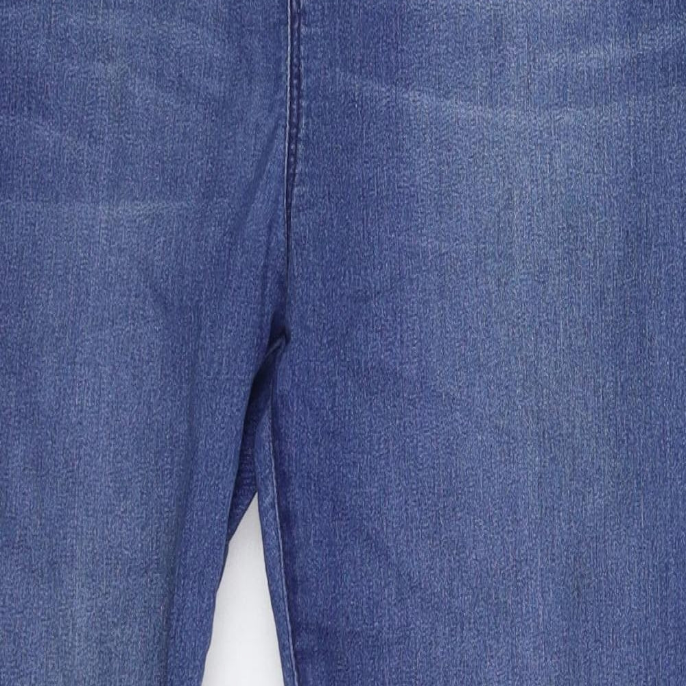 Dorothy Perkins Womens Blue  Denim Jegging Jeans Size 16 L27 in