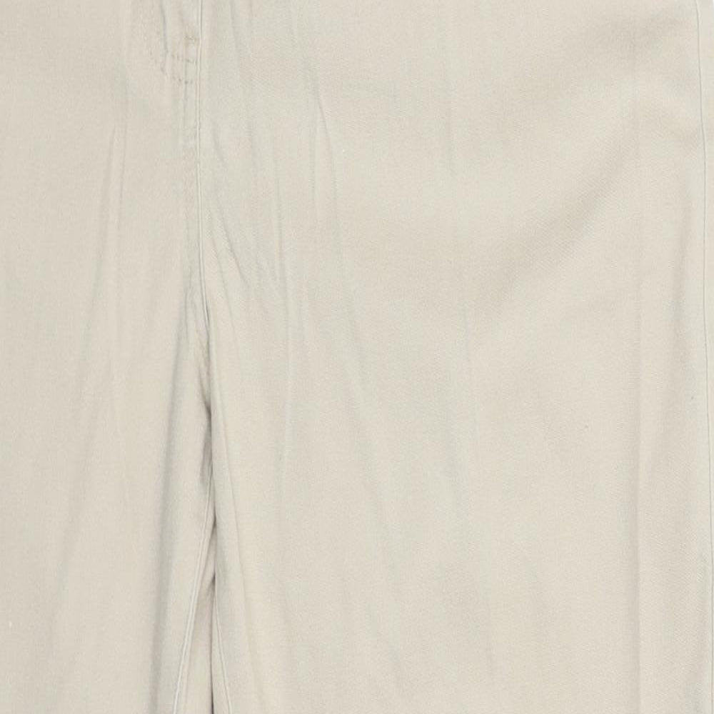 Damart Womens Beige   Trousers  Size 14 L27 in