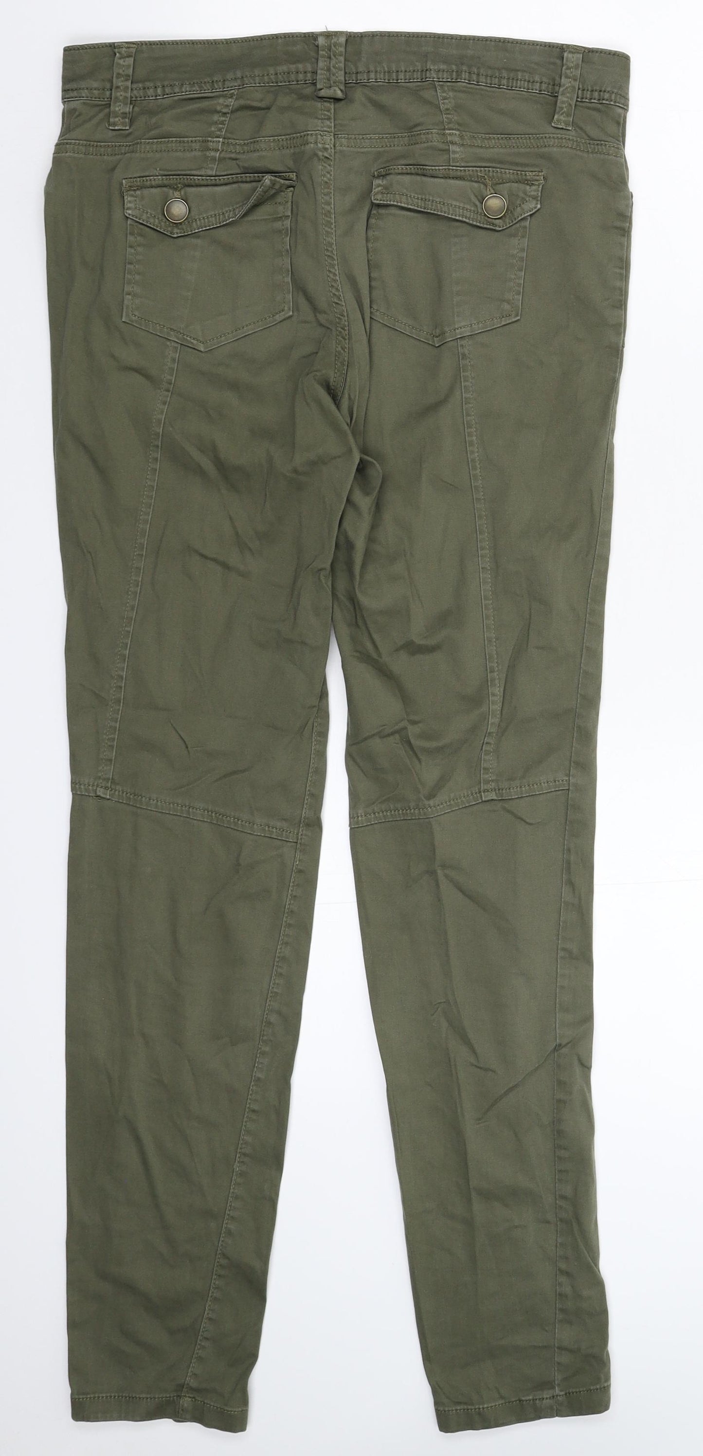 Atmosphere Womens Green   Trousers  Size 10 L30 in