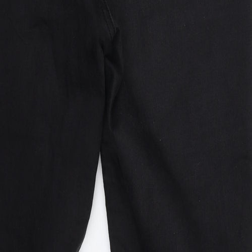 New Look Womens Black  Denim Jegging Jeans Size 14 L28 in