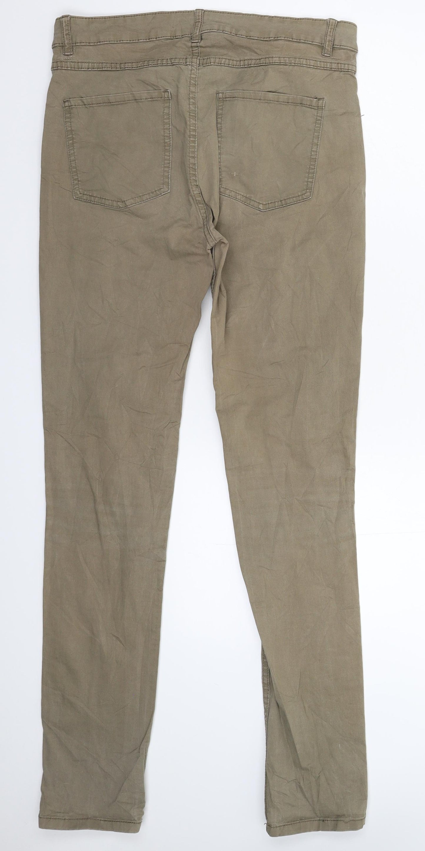 Monki Womens Grey   Trousers  Size 32 in L31 in