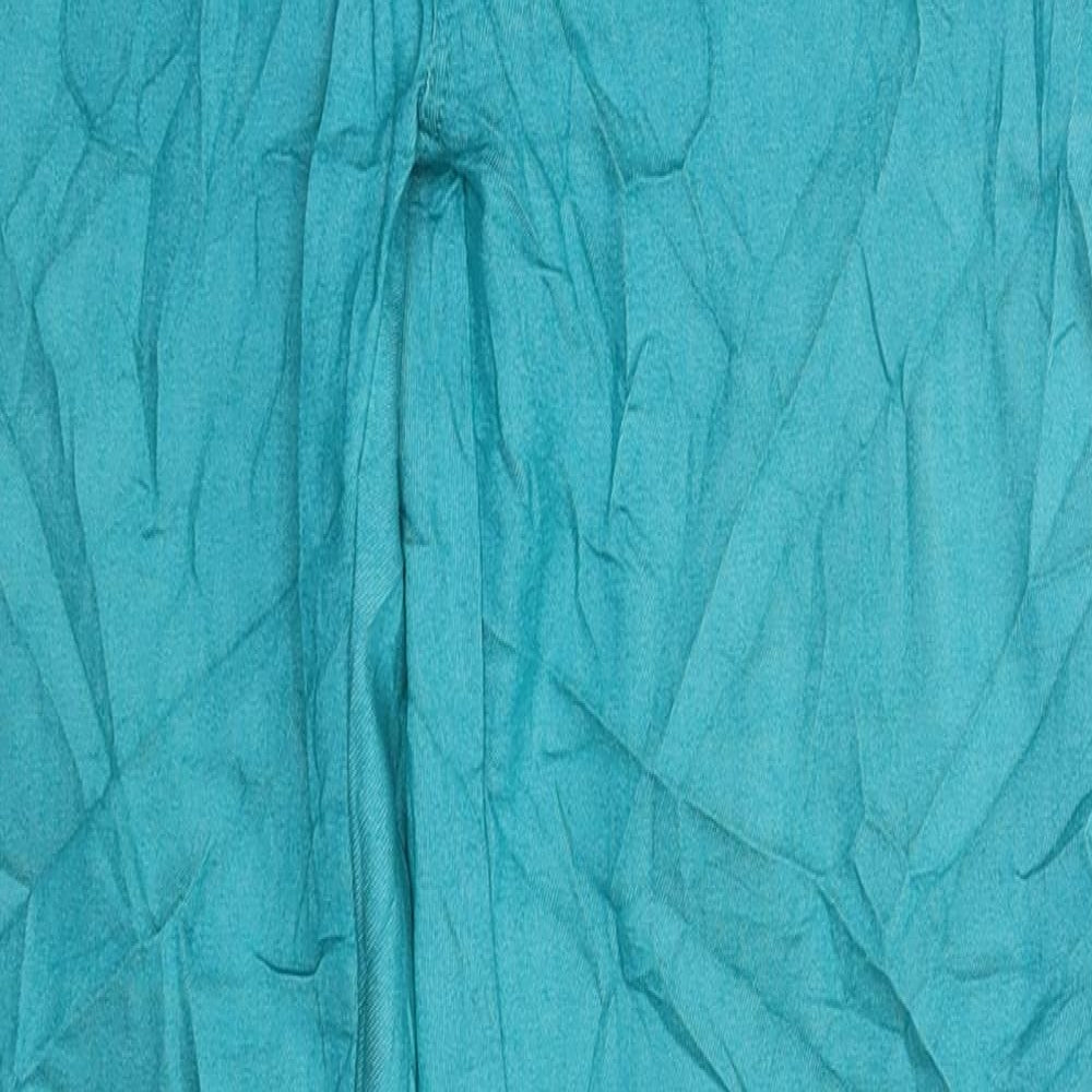 Preworn Womens Green  Denim Jegging Jeans Size 32 in L30 in