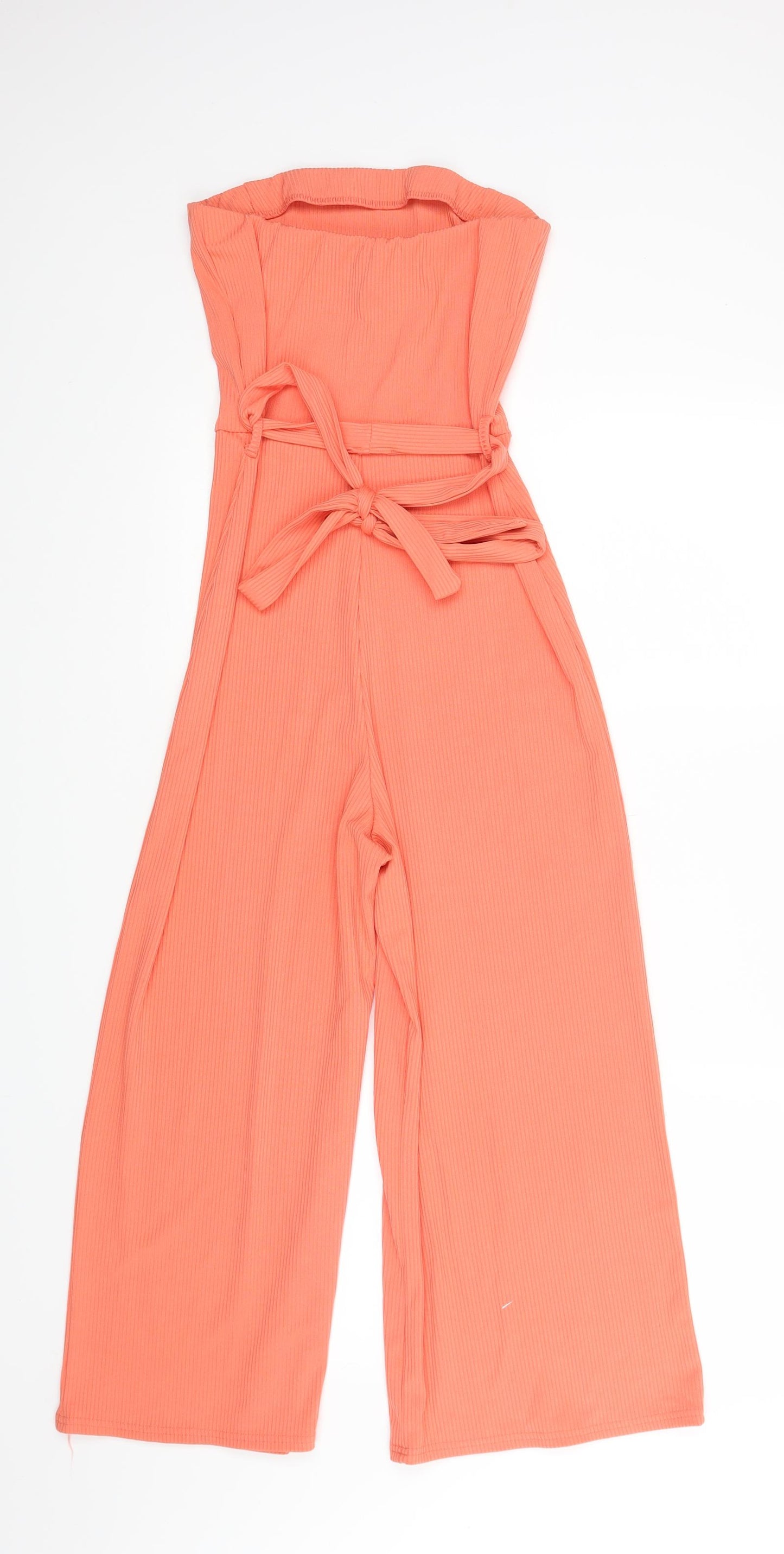 Miss Selfridge Womens Orange   Trousers One-Piece Size 8 L20 in