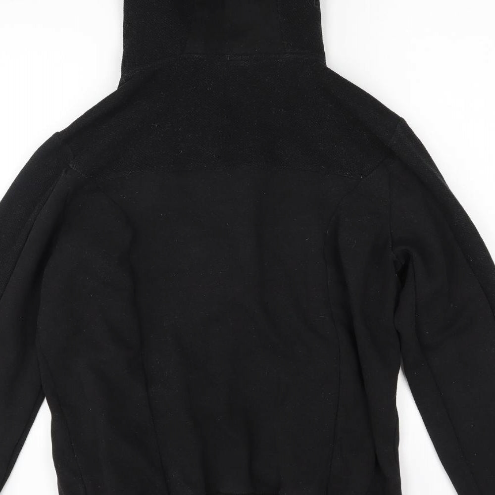 HUGO BOSS Mens Black   Full Zip Hoodie Size S