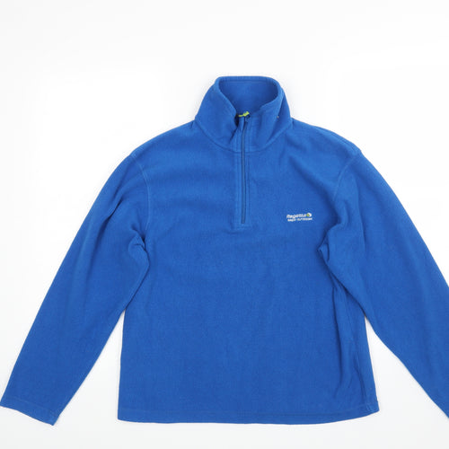 Regatta Womens Blue  Fleece Jacket Coat Size 8