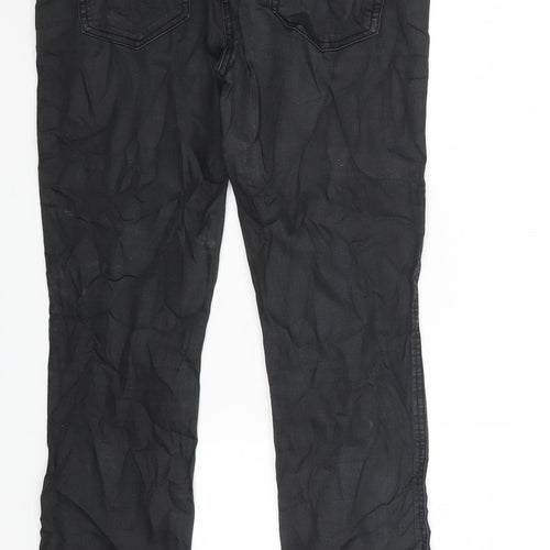 NEXT Womens Black  Denim Skinny Jeans Size 8 L27 in