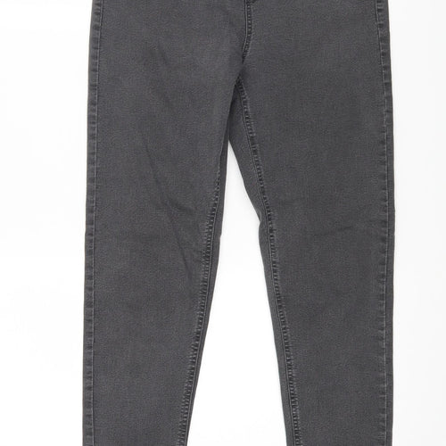 New Look Womens Black  Denim Jegging Jeans Size 29 in L28 in