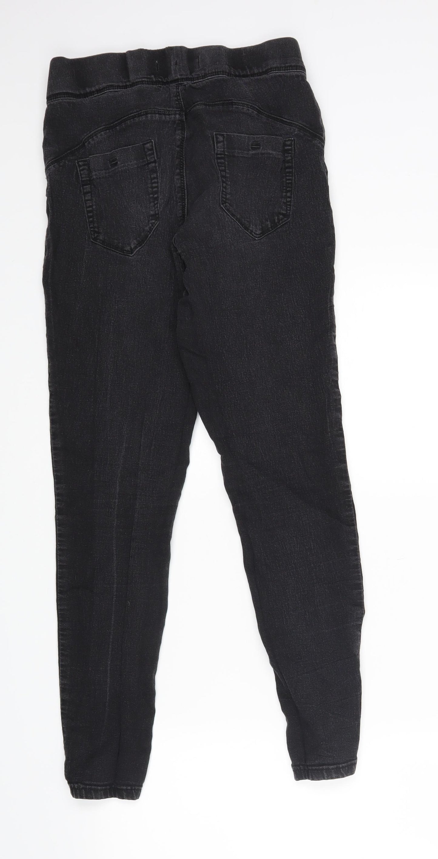 Primark Womens Black  Denim Jegging Jeans Size 12 L27 in