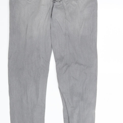 Marks and Spencer Womens Grey  Denim Skinny Jeans Size 8 L27 in