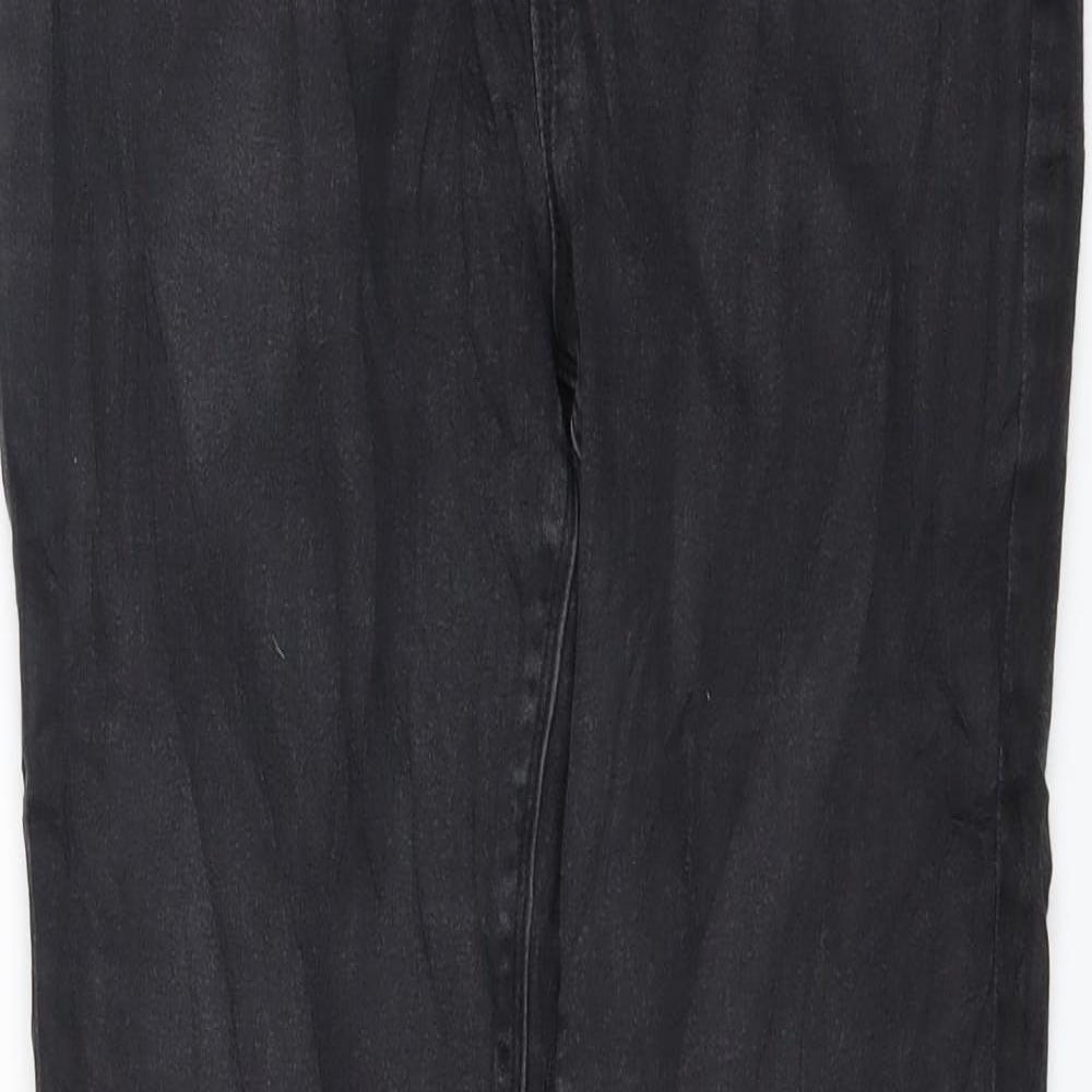 George Womens Black  Denim Jegging Jeans Size 12 L27 in