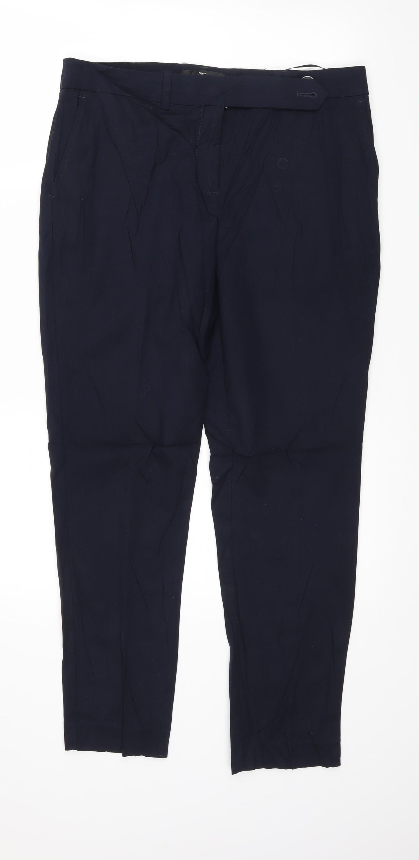 NEXT Womens Blue   Trousers  Size 12 L27 in