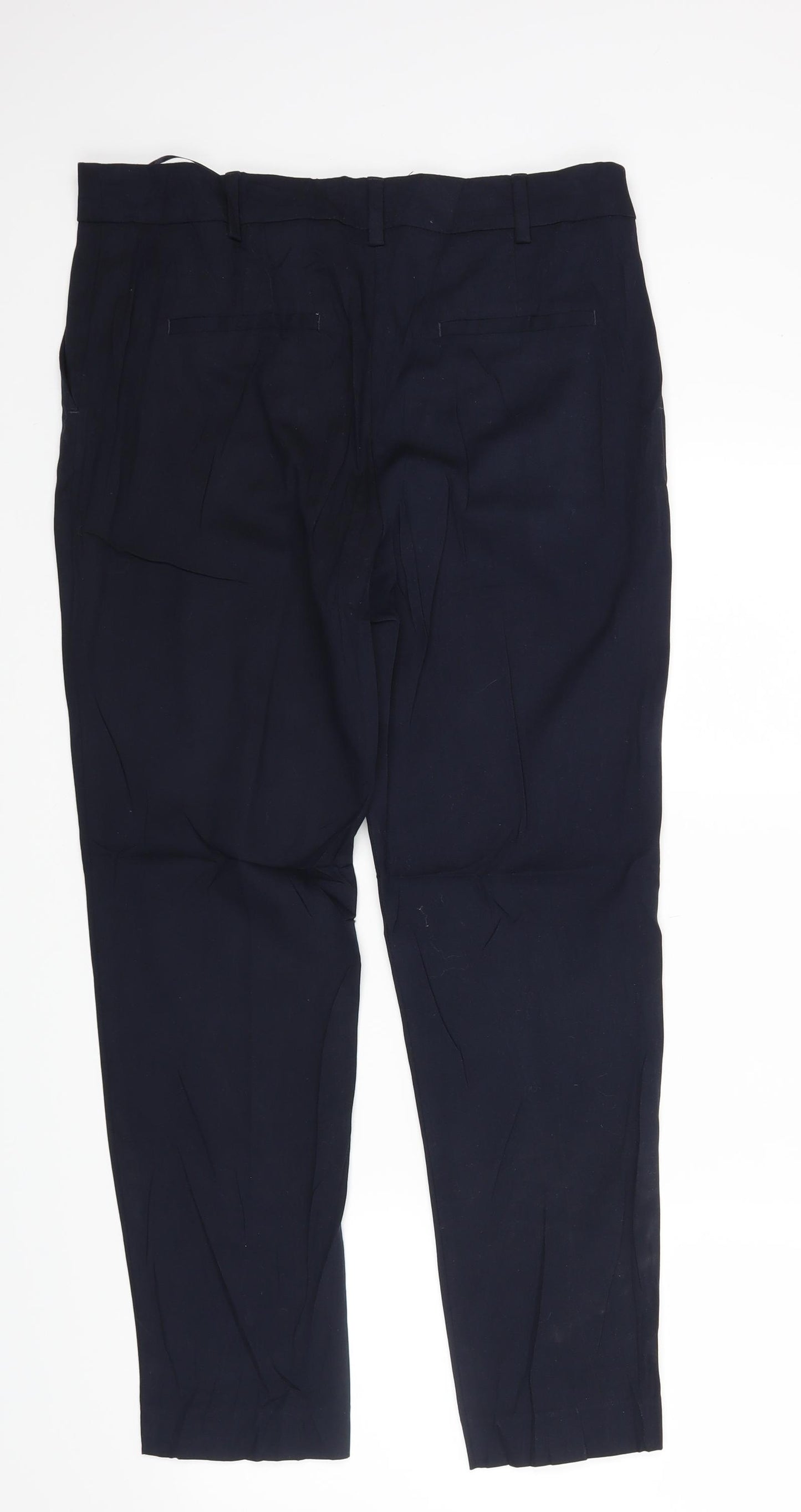 NEXT Womens Blue   Trousers  Size 12 L27 in