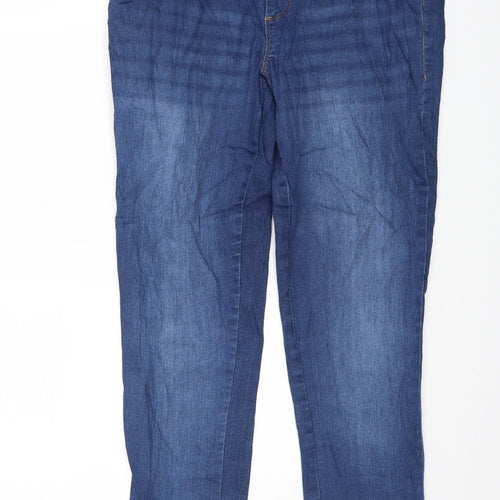 Dorothy Perkins Womens Blue  Denim Skinny Jeans Size 10 L27 in