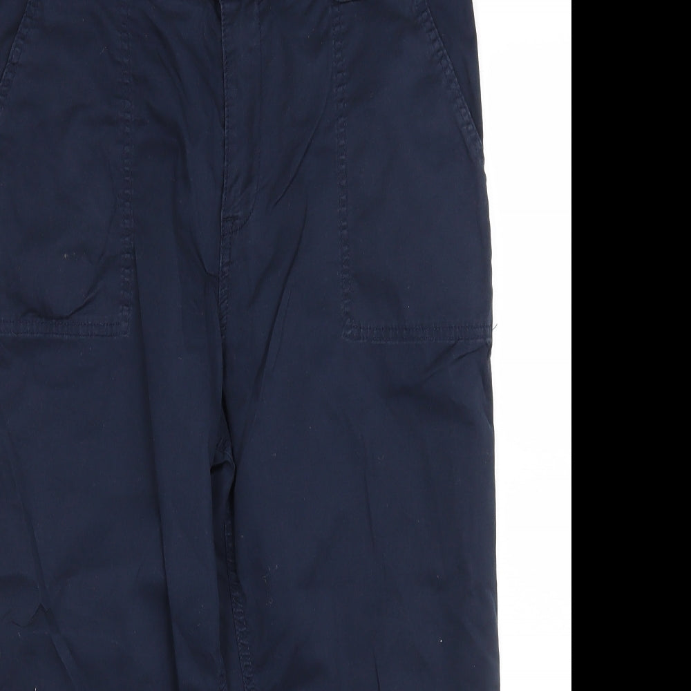 F&F Womens Blue   Chino Trousers Size 12 L24 in