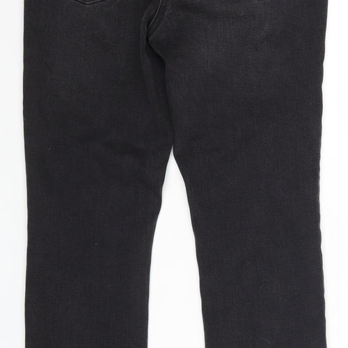 NEXT Womens Black  Denim Skinny Jeans Size 10 L26 in