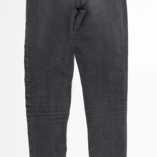Topshop Womens Black  Denim Jegging Jeans Size 25 in L29 in