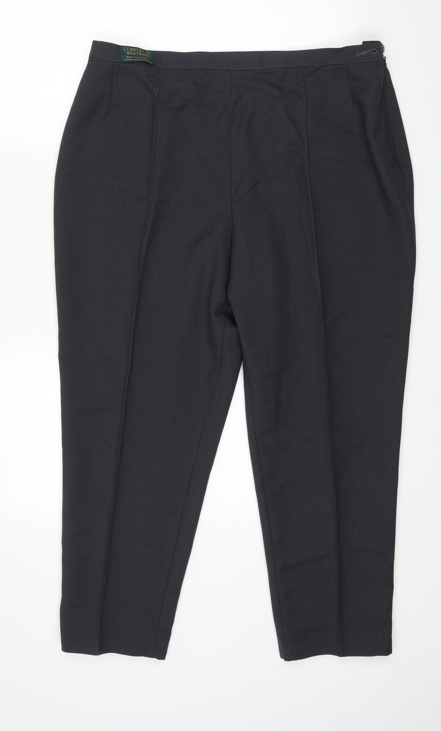 Marks and Spencer Womens Grey   Trousers  Size 20 L23 in