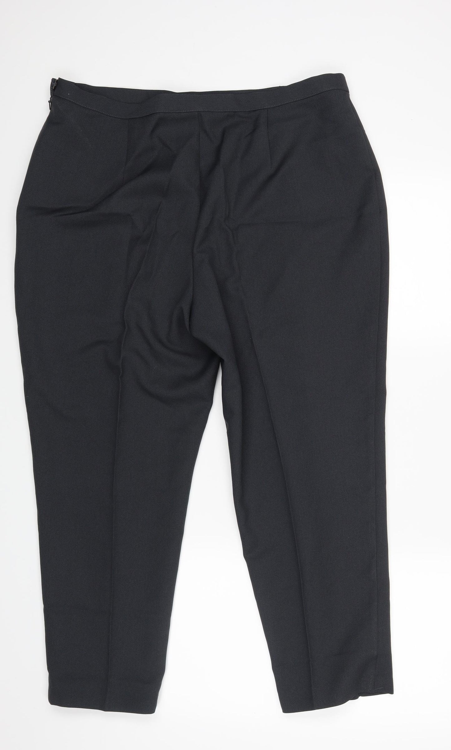 Marks and Spencer Womens Grey   Trousers  Size 20 L23 in