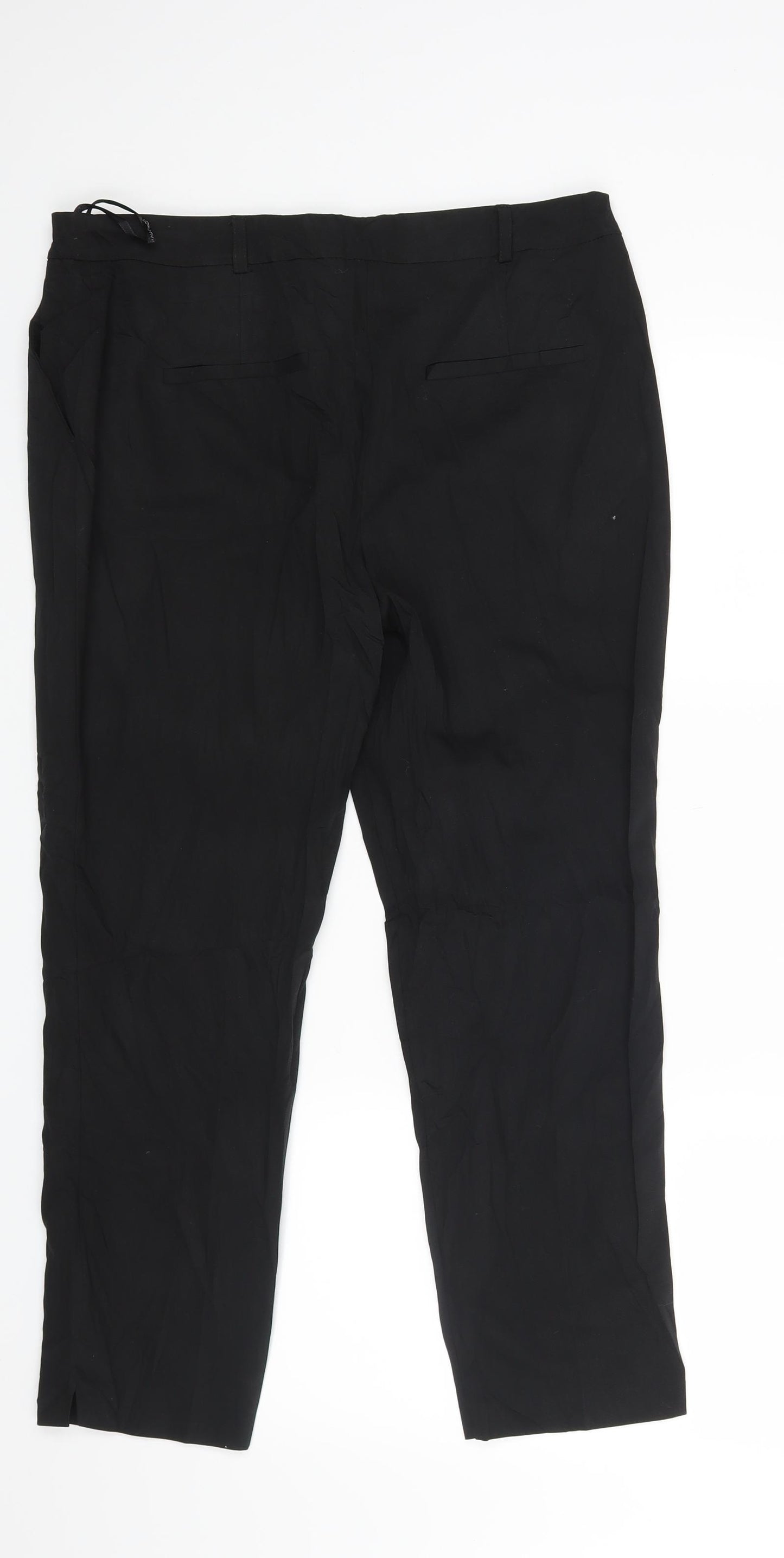 Dorothy Perkins Womens Black   Trousers  Size 12 L27 in