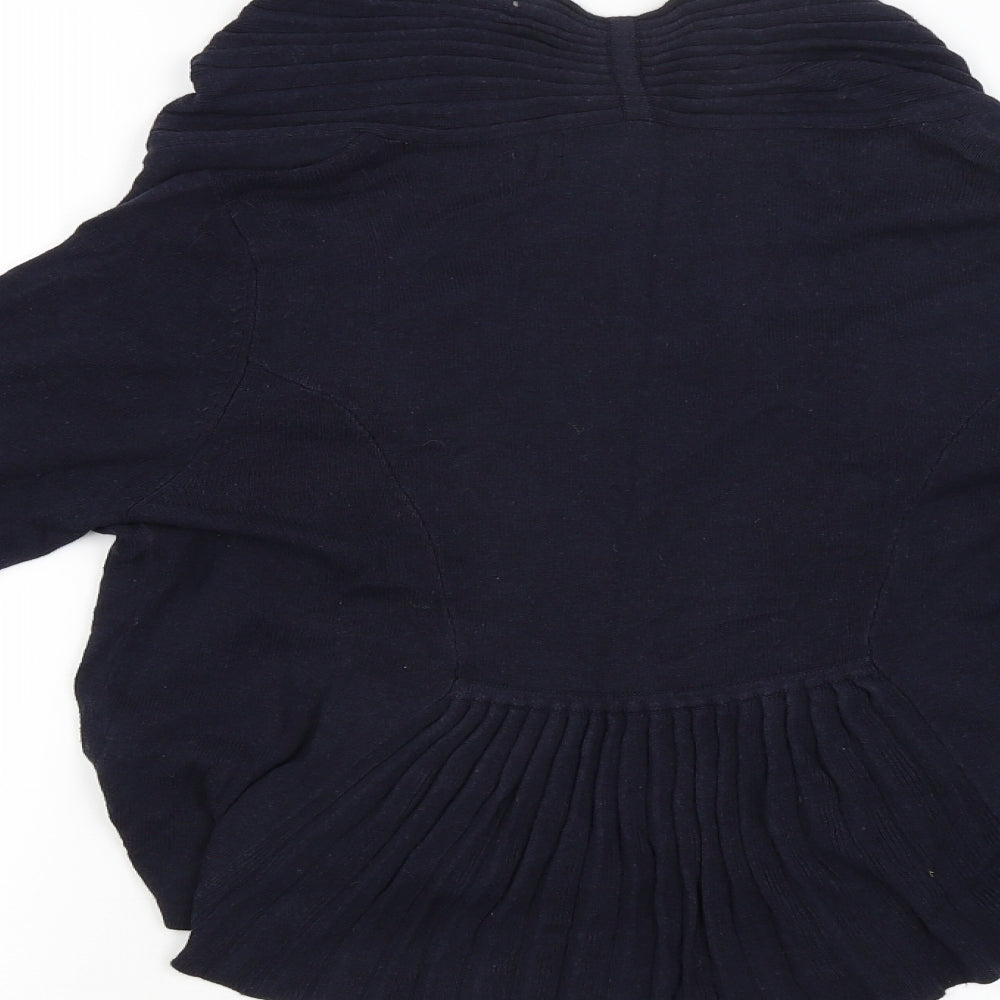 George Womens Blue   Cape Jumper Size 10