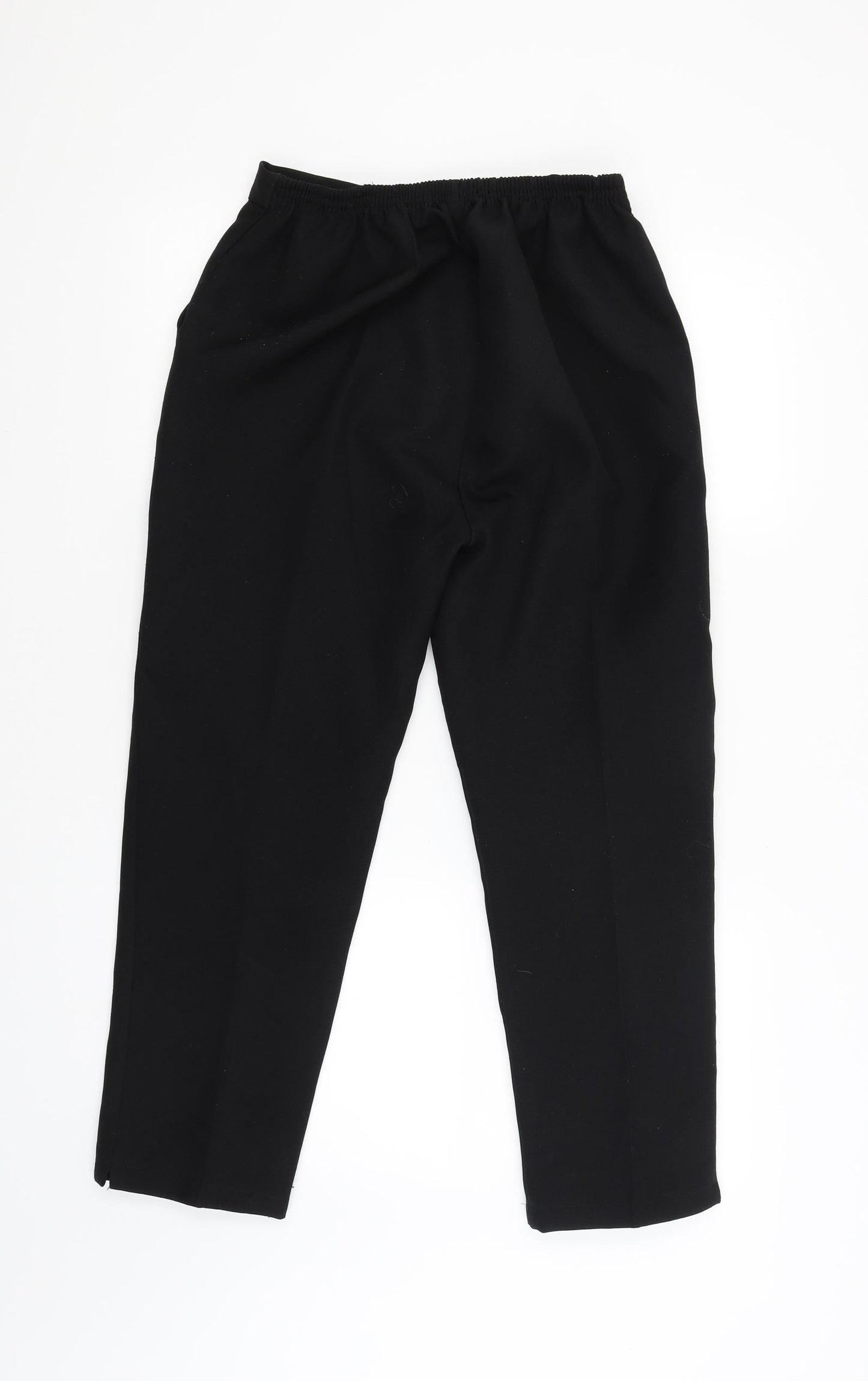 Preworn Womens Black   Trousers  Size 10 L25 in