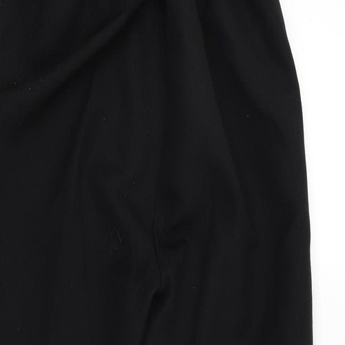 Preworn Womens Black   Trousers  Size 10 L25 in