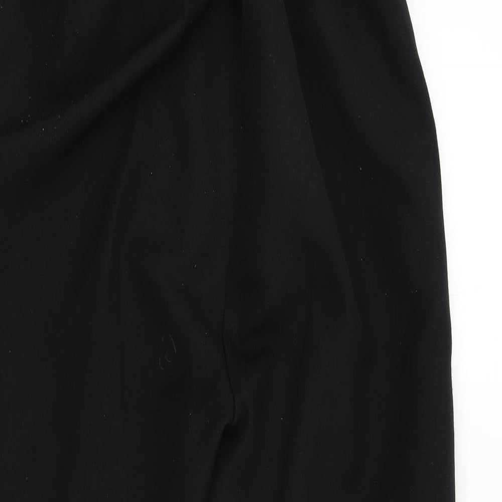 Preworn Womens Black   Trousers  Size 10 L25 in