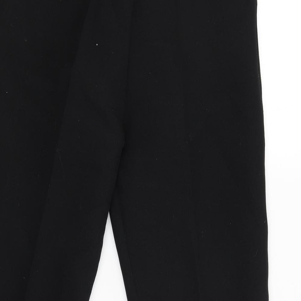 Preworn Womens Black   Trousers  Size 10 L25 in