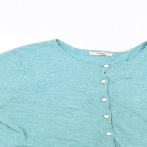 Classic Womens Green   Pullover Jumper Size 16