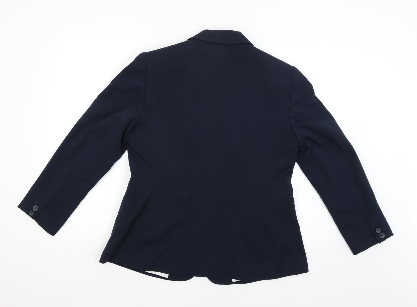 M&S Womens Blue   Jacket Blazer Size 14