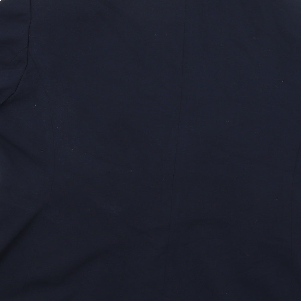 M&S Womens Blue   Jacket Blazer Size 14