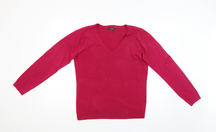 Bonmarché Womens Purple Pullover Jumper Size 12
