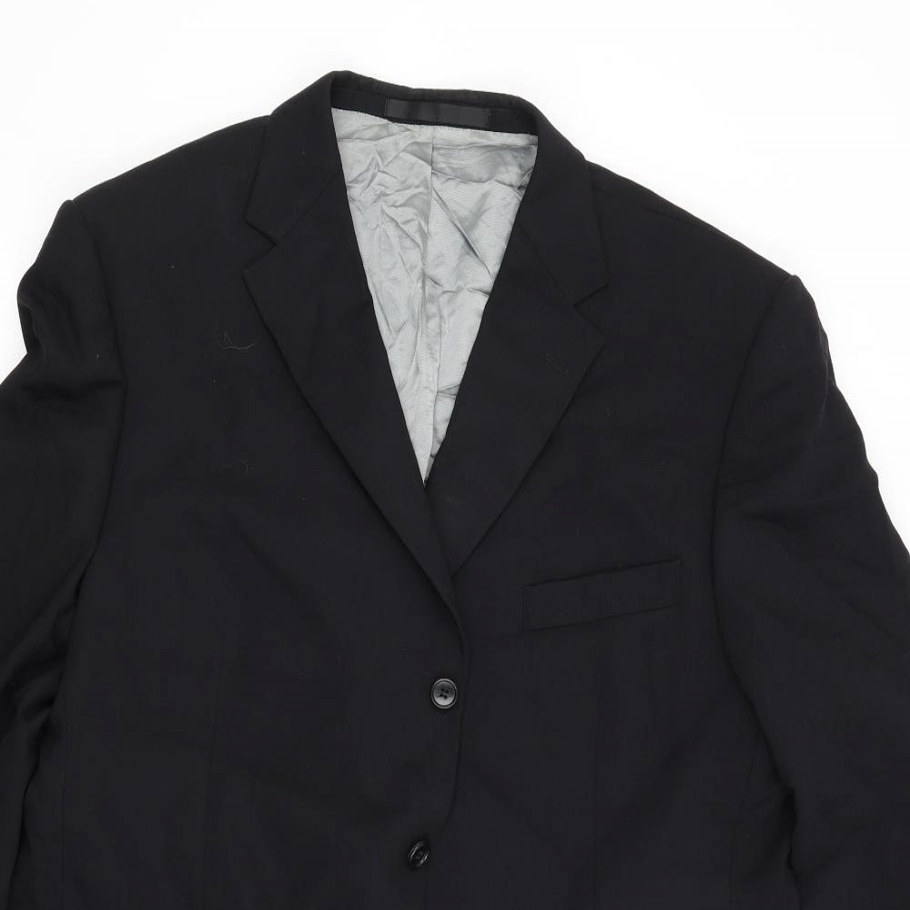 Marks and Spencer Mens Black   Jacket Blazer Size L