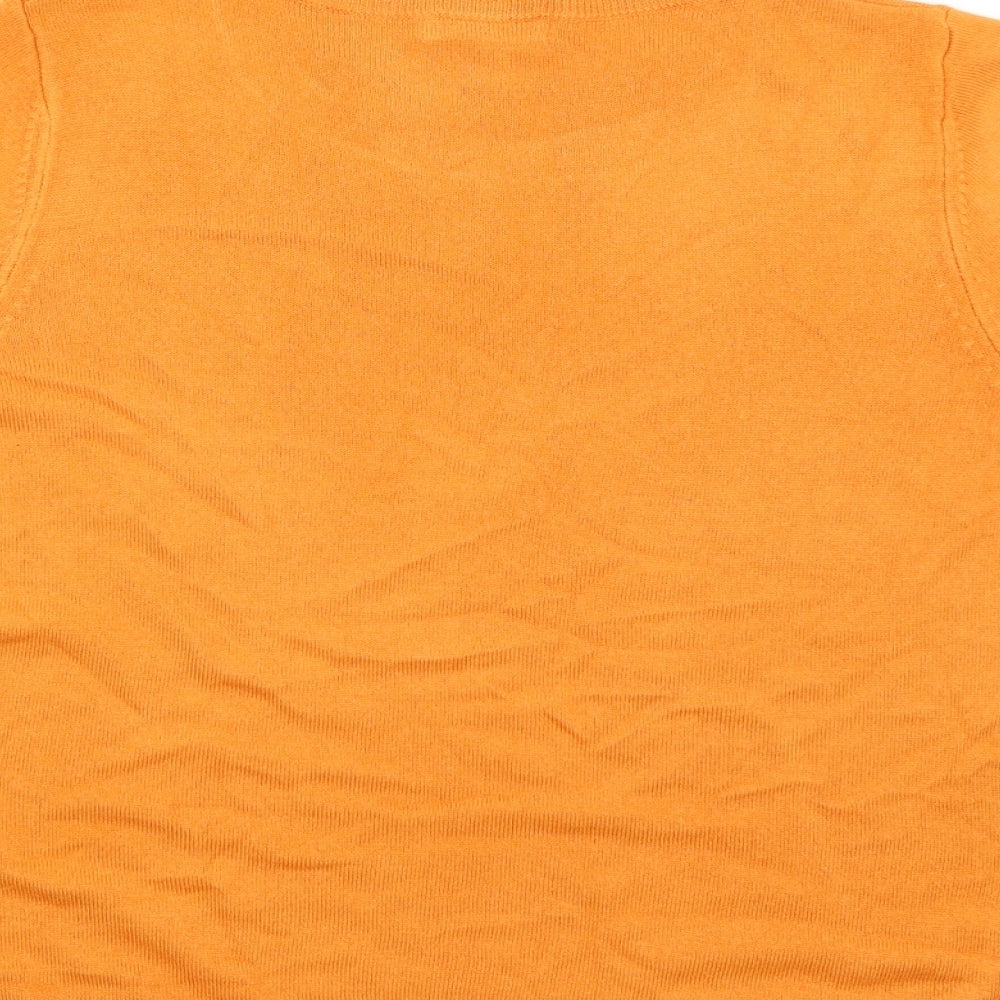 Classic Womens Orange   Pullover Jumper Size 14