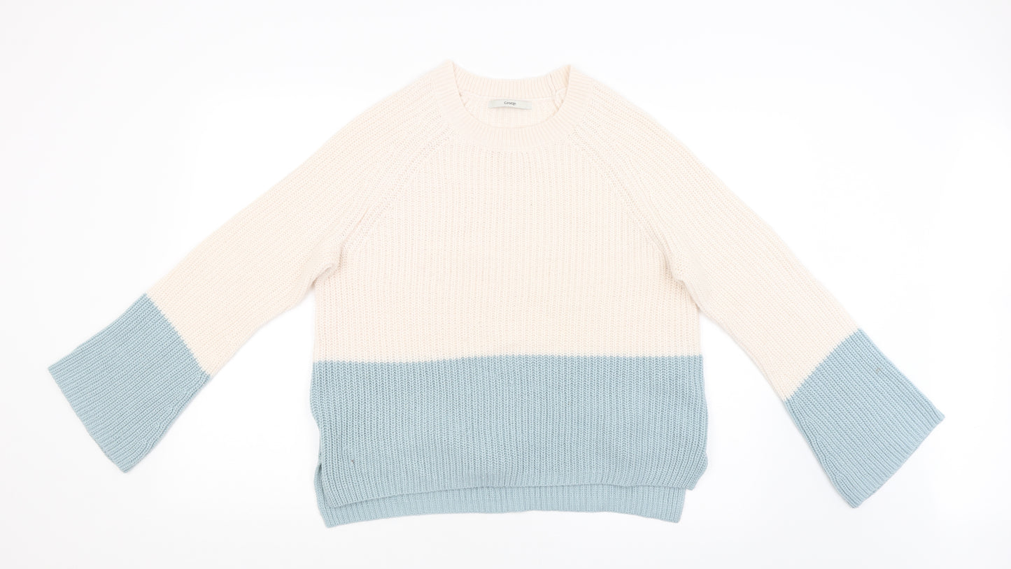George Womens Blue   Pullover Jumper Size 14
