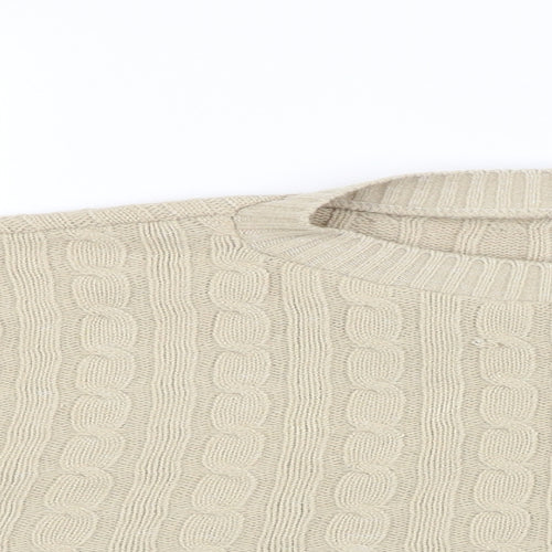 I SAW IT FIRST Womens Beige   Shrug Jumper Size S