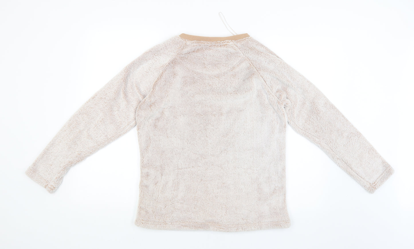 Follow Your Dreams Womens White   Pullover Jumper Size 12
