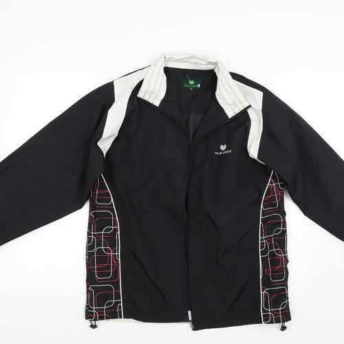 palm group Womens Black   Rain Coat Jacket Size 16