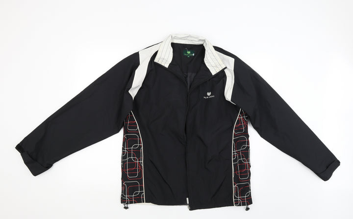 palm group Womens Black   Rain Coat Jacket Size 16
