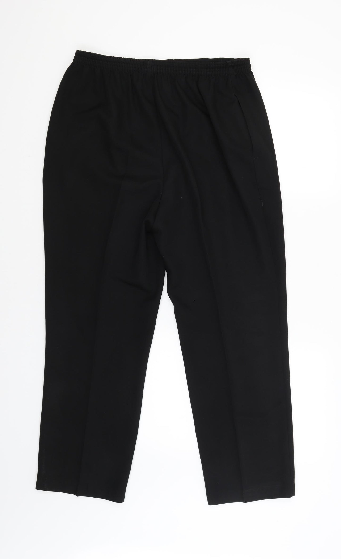 BHS Womens Black   Trousers  Size 14 L25 in