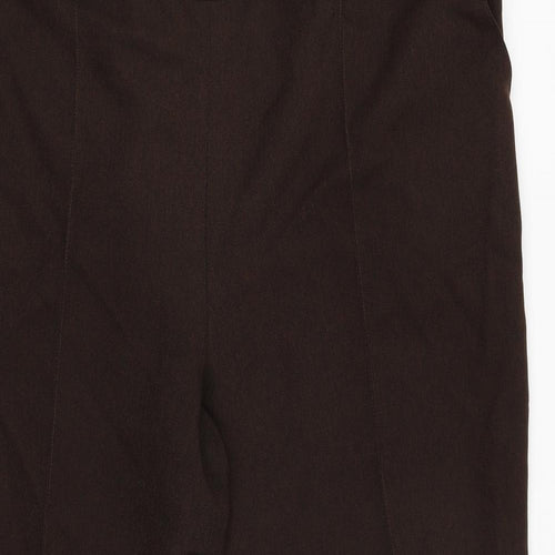 Marks and Spencer Womens Brown   Cargo Trousers Size 20 L23 in