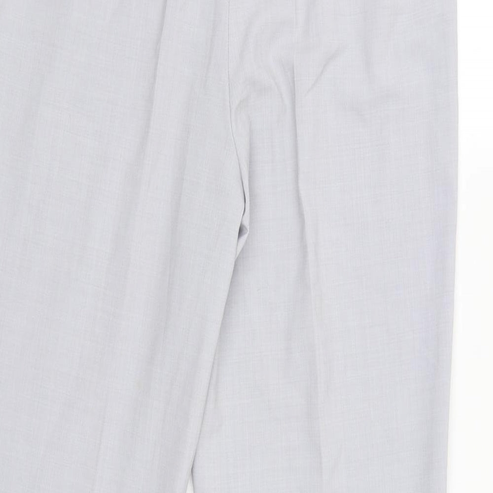LUCIA Womens Grey   Trousers  Size 14 L28 in