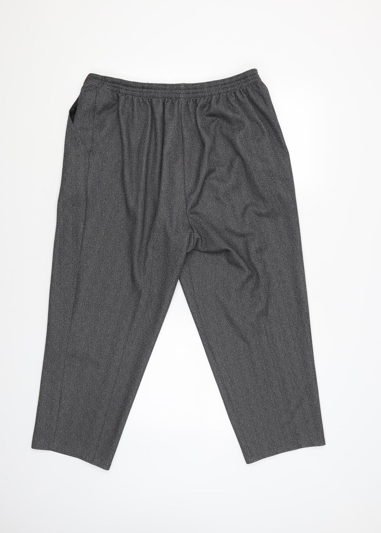 Marks and Spencer Womens Grey   Trousers  Size 20 L24 in