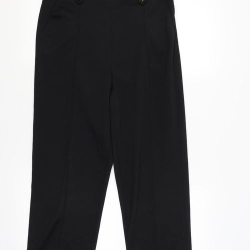 BM Womens Black   Trousers  Size 10 L24 in