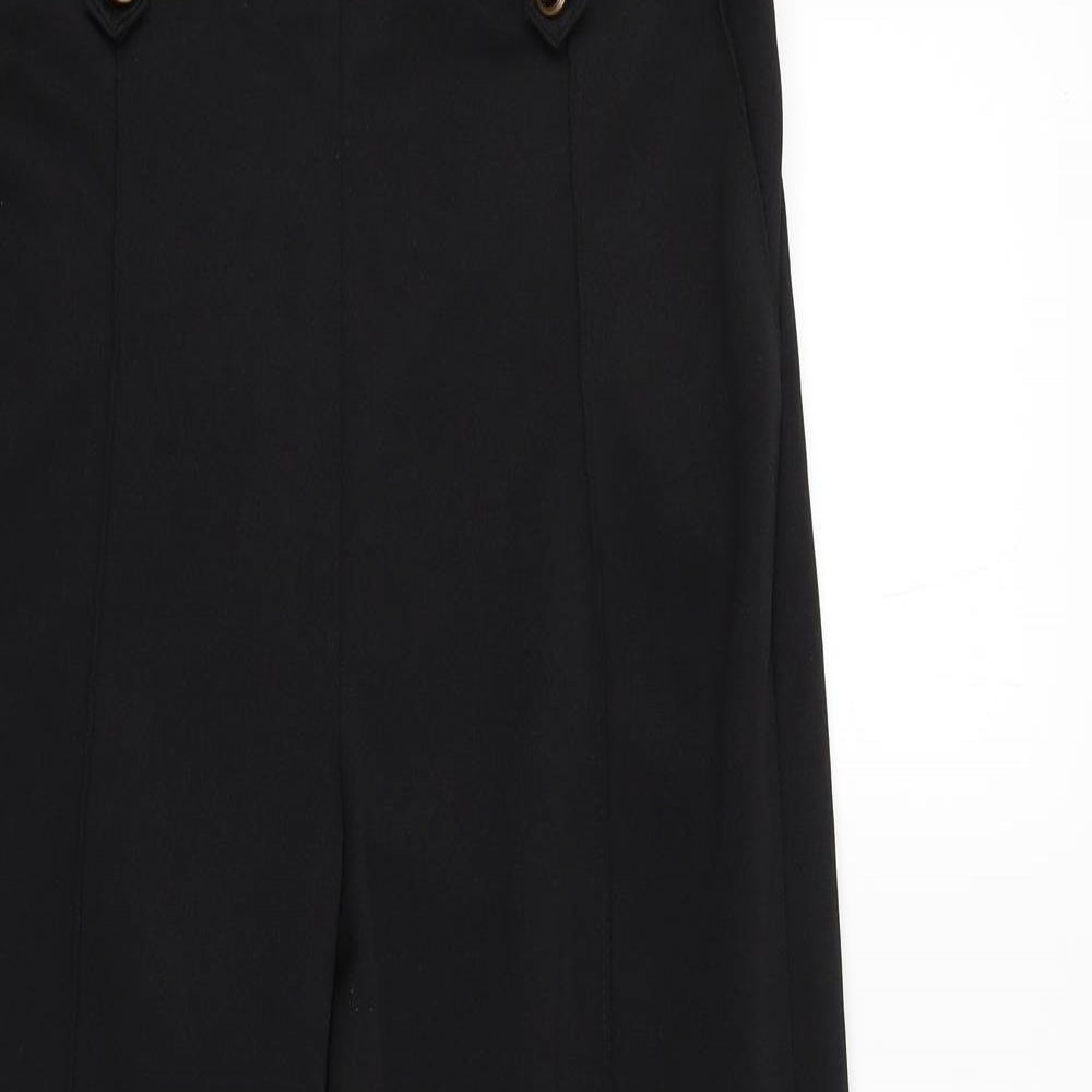 BM Womens Black   Trousers  Size 10 L24 in